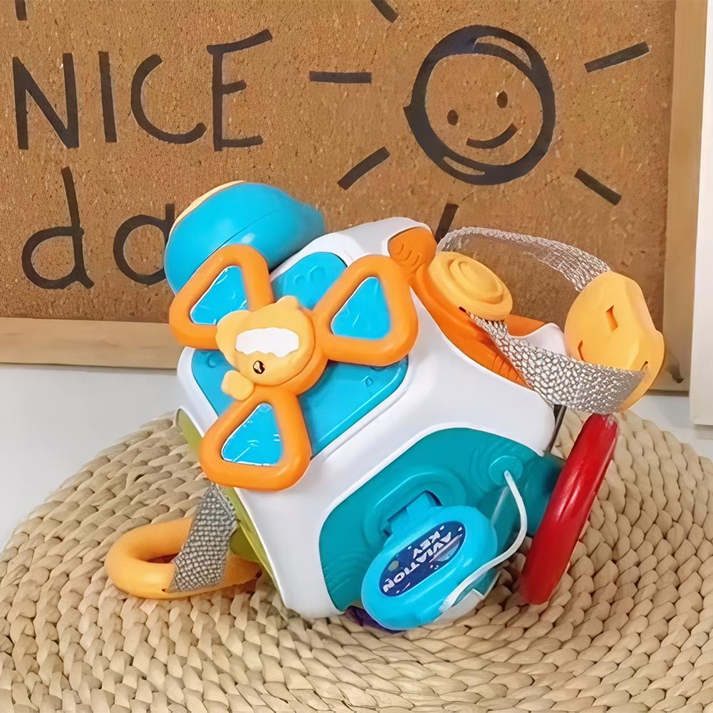 10 In 1 Baby Busy Board Cube Montessori Sensory Toys for Toddlers 1-3 Years Old