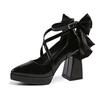 Fashion Women High Heels Shoes Summer Elegant Fashion Women Pumps 2025 New Trend Lolita Comfortable Dress Shoes Women zapatos de mujer
