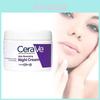 Hydrating Cerave Night Cream With Shea Butter Niacinamide And Peptides For All Skin Types 48g