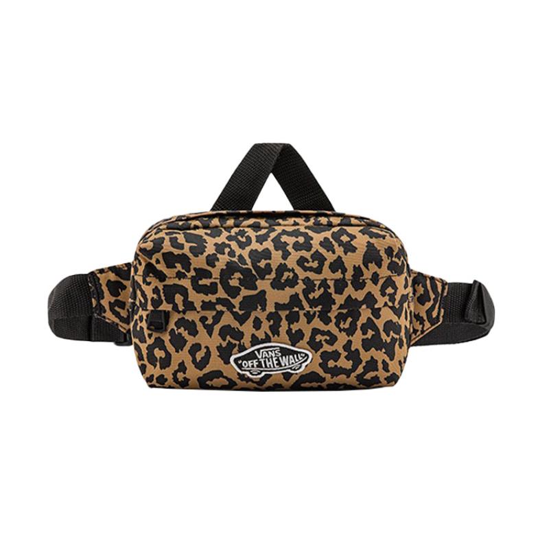 

Vans Polyester Shoulder Bag, Crossbody Bag, Fanny Pack Regular Women s Leopard Print Vans VN0A5I1FZ43 цветной печати леопарда
