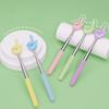 1pcs Retractable Dual-Hand Teaching Tool Guiding Students Reading Pen Finger Pointer Stick