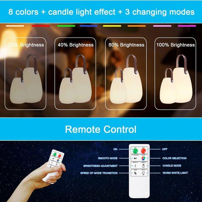 Lampe À Poser - MALUX - IROO - LED - Rechargeable USB - Étanche Et Résistante À La Poussière