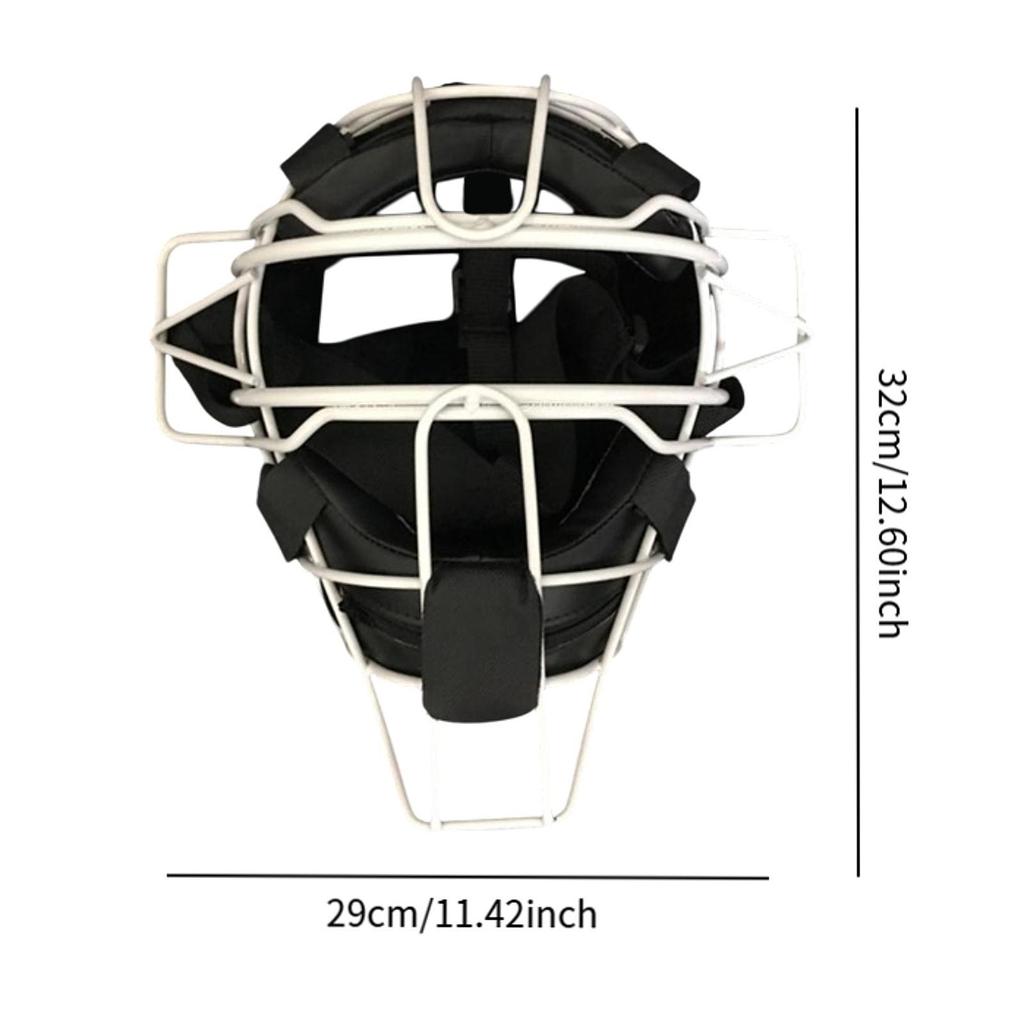 Baseball-Catcher-Kopfschutz für Erwachsene mit stoßdämpfendem Gesichtsschutz