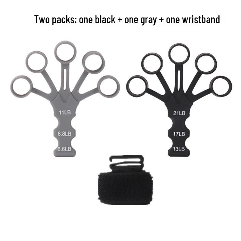 Silicone Finger Trainer: 5-Finger Flex & Vein Grip Strengthener for Rehabilitation and Wrist Exercise