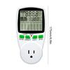 LCD Energy Consumption Monitor Max Working Current 16A Electricity Usage Monitor 50HZ 0.5W Digital Power Analyzer for Watt Meter