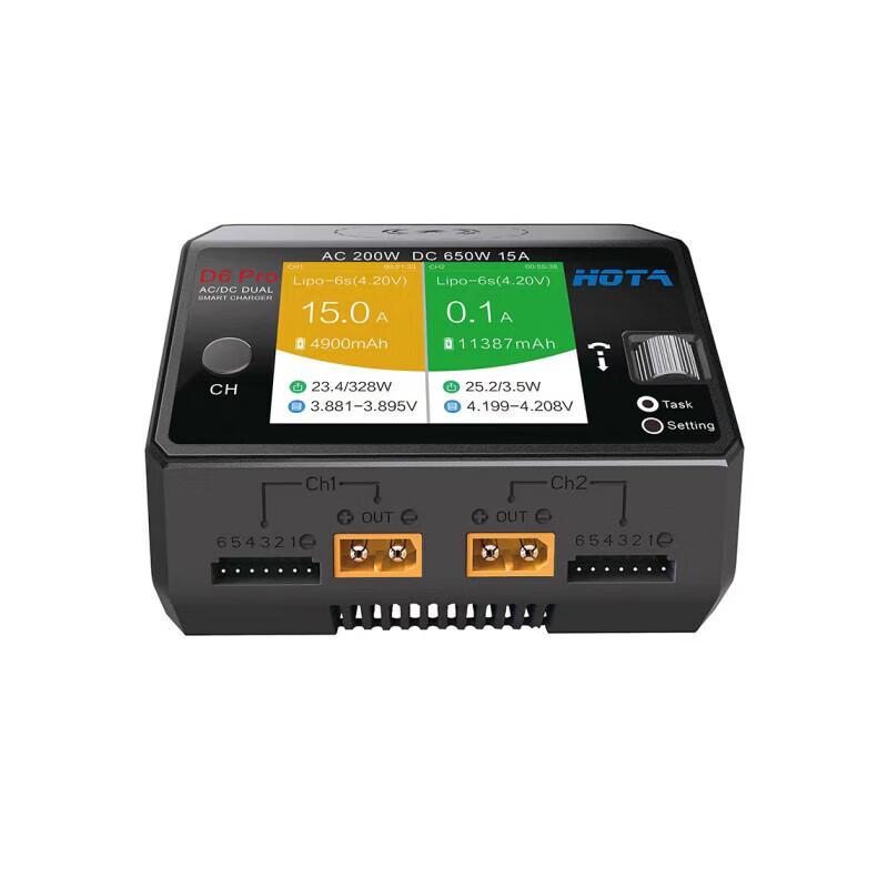 Lanxun D6Pro Dual-Channel Smart RC Battery Charger