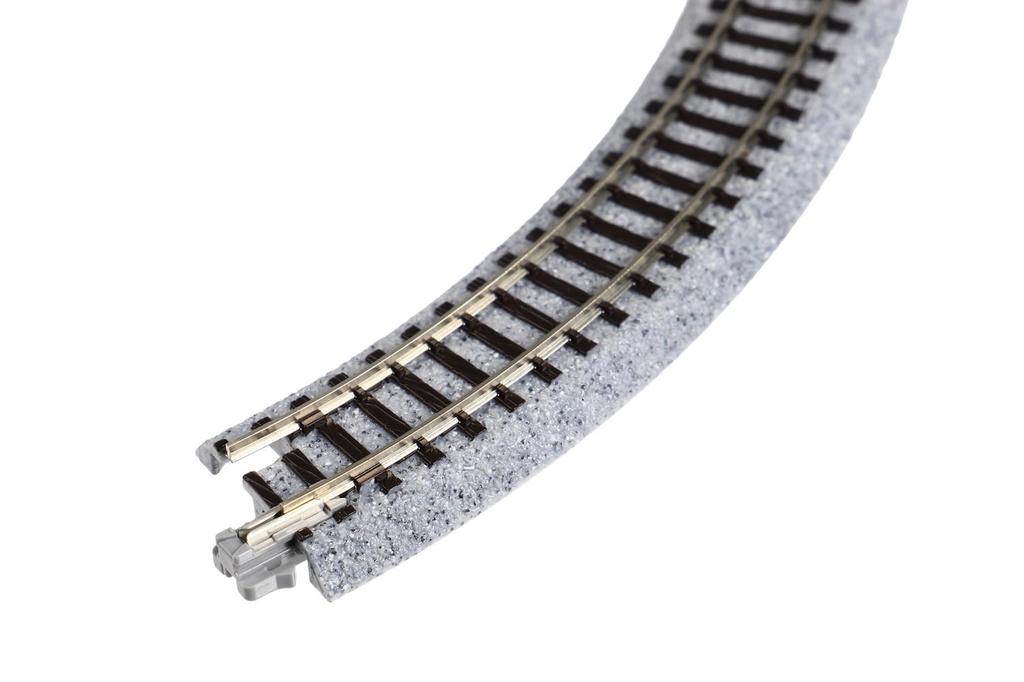 KATO N Gauge Unitrack Compact Curved Track Railway Model Supplies R150-45° (4 pieces) 20-174