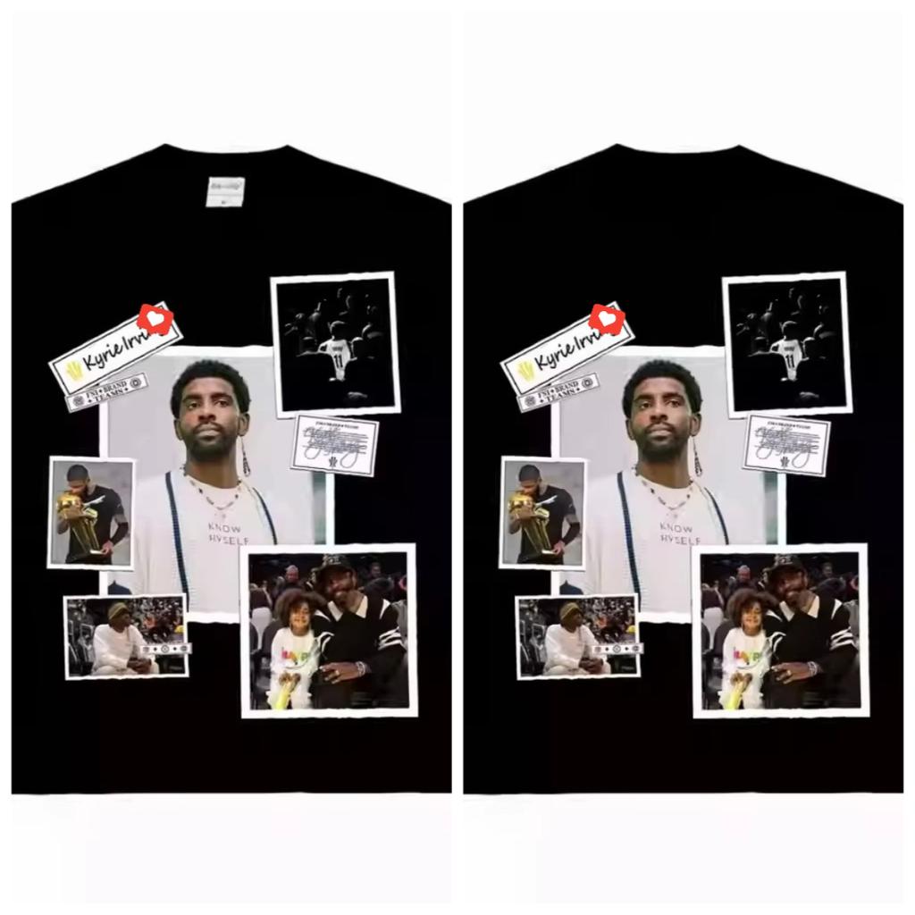 Patterned Fashionable American-style Small Collar Street Distressed Basketball Round-neck Short-sleeved T-shirt