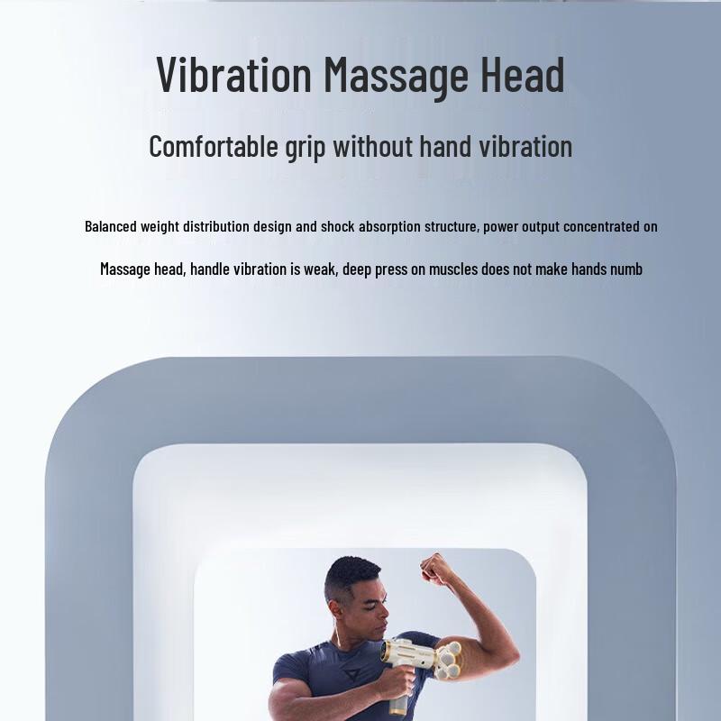 AUX Professional Black Gold Percussion Massager