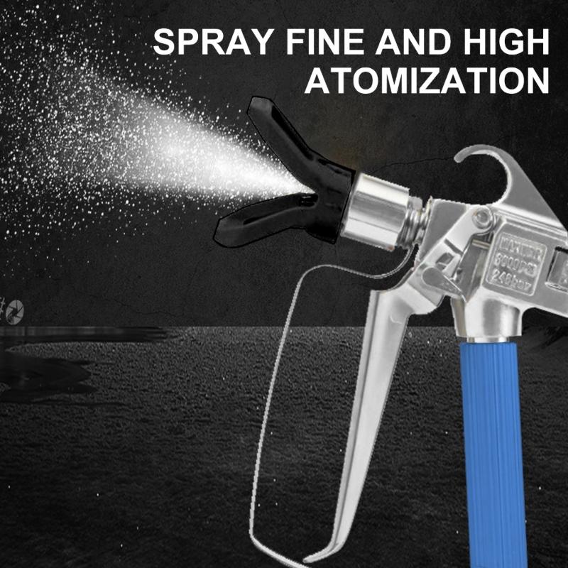 Airless Paint Sprayers Nozzle Holder Paint Spray Guns With Nozzle and Tip Guard Spray for Paints Glazes Wood Preservative