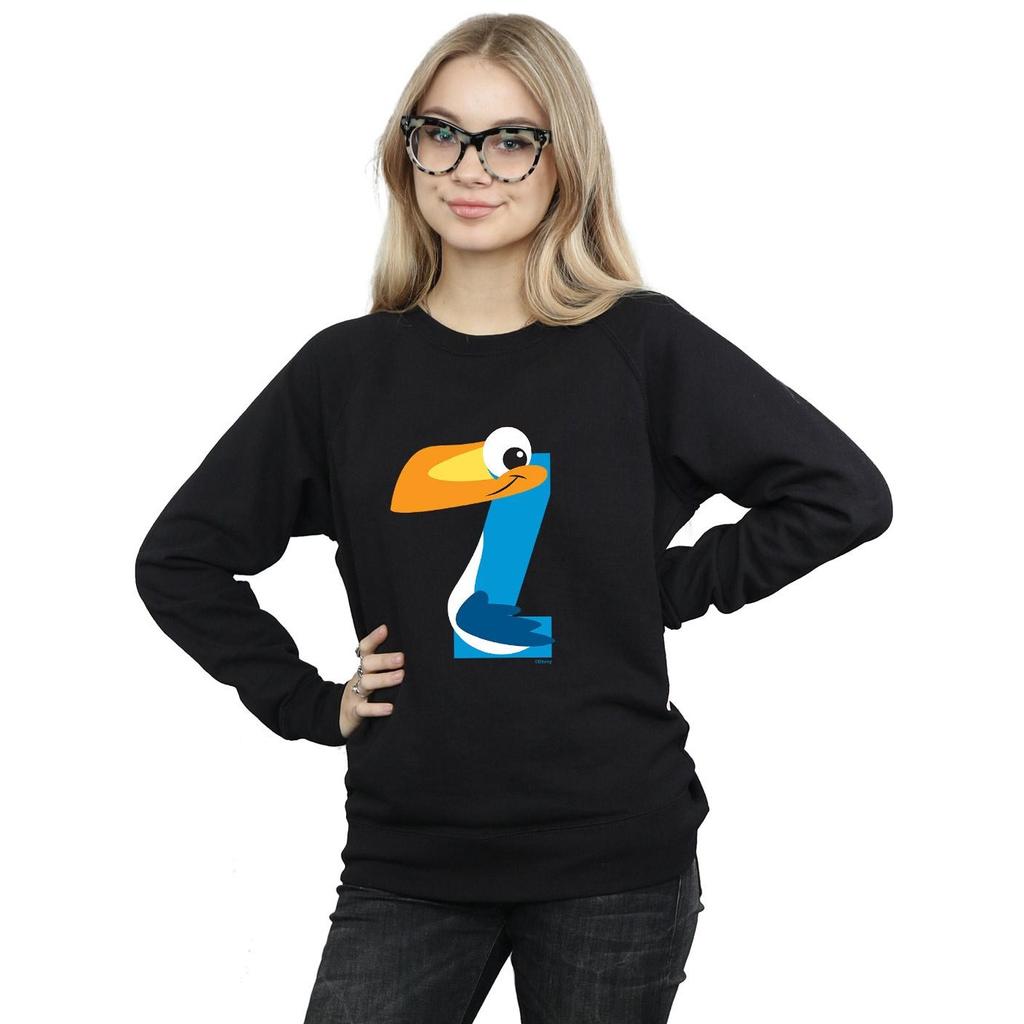 Disney Womens/Ladies Alphabet Z Is For Zazu Sweatshirt