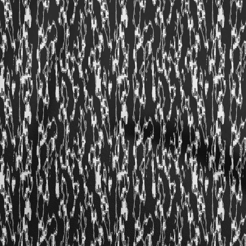 oneOone Cotton Flex Blue Fabric Abstract Dress Material Fabric Print Fabric By The Yard 40 Inch
