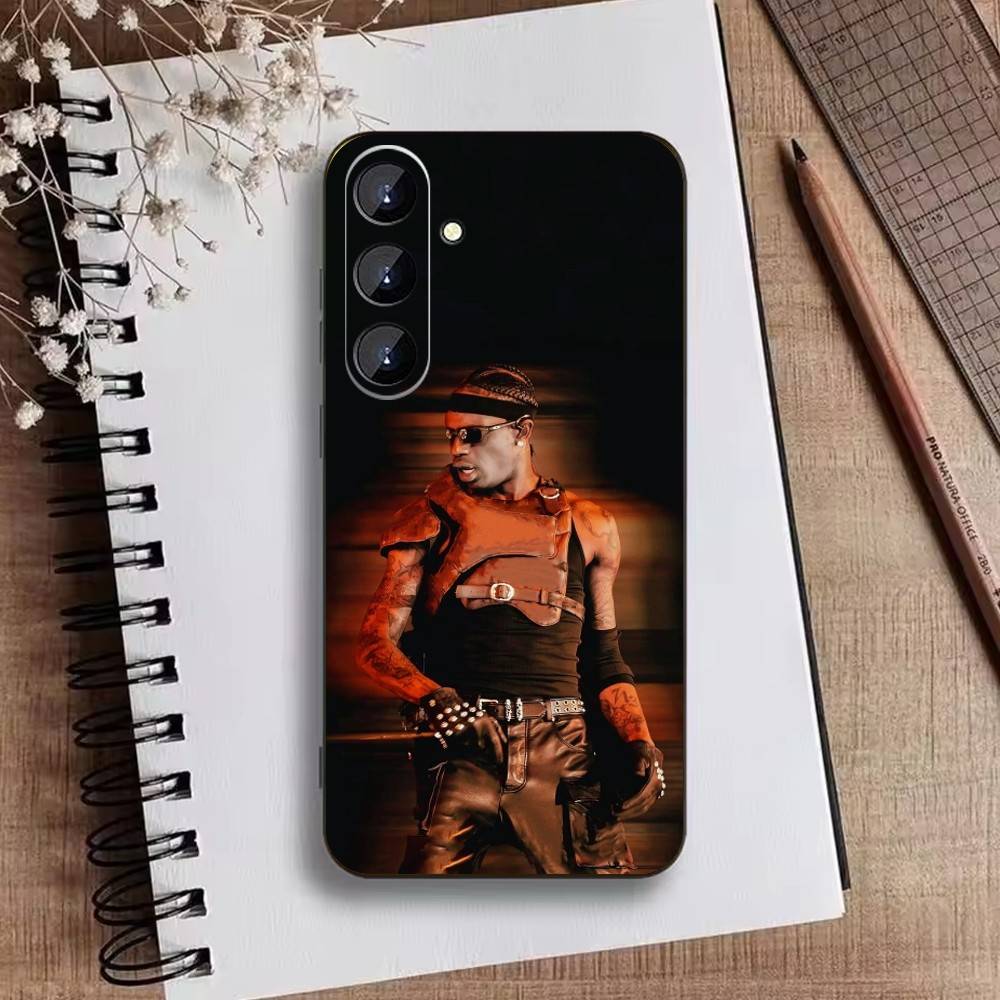 T-Travis Scott S-SICKO MODE Phone Case For Samsung Galaxy A73,A72,A71,A70,A52,A51 Others Soft Black Cover