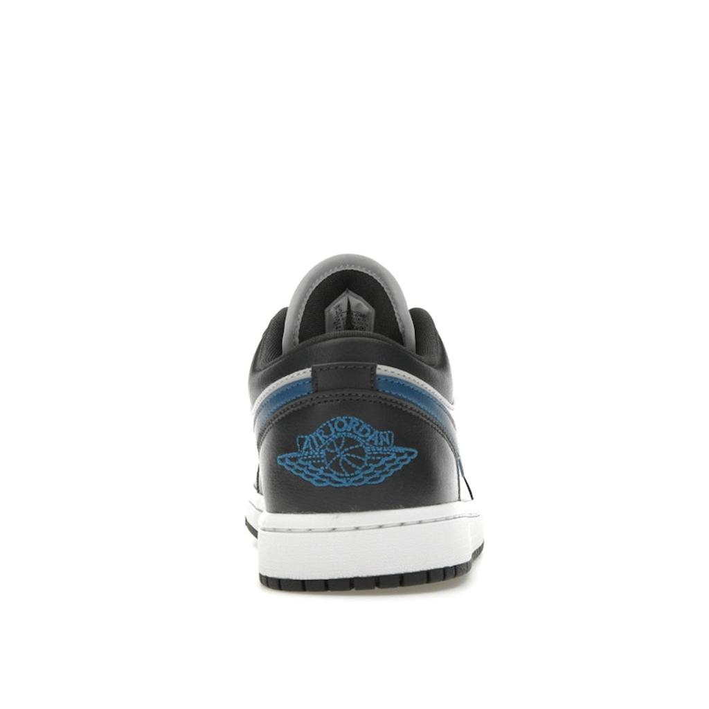 Zapatillas Air Jordan 1 Low Antracita Azul Industrial para Mujer Negro Gris Neutro Blanco DC0774-040