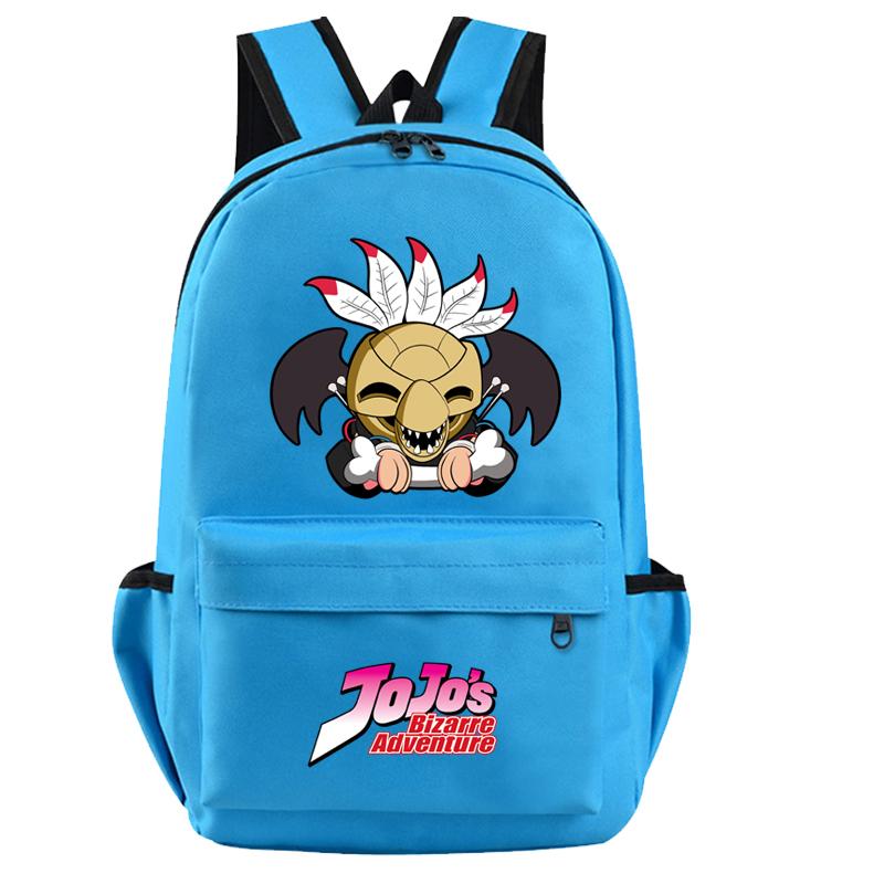 Anime Printed Adventure Backpack for Teen Gift School Bag Canvas Bookbag Girl Kawaii Rucksack Student Back To Schoolbag