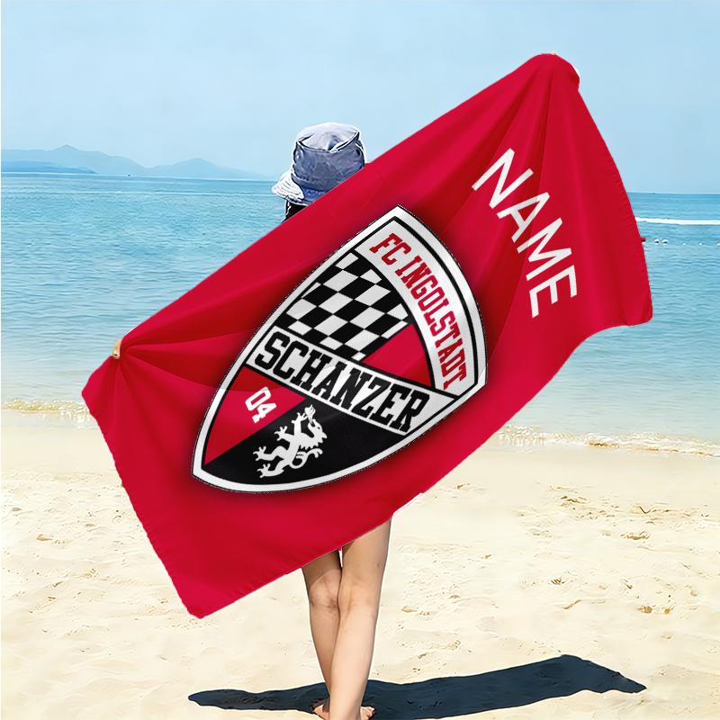 Personalized "Flamengo Fan Gear" Beach Towel Microfiber Beach Towel Thin Absorbent for Beach Swimming Yoga Bath Sports. 0910181