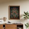 Art Blossoming Tree Bohemian Poster Canvas Print Painting Study Studio Living Room Home Decor Indian of Life Vintage Folk