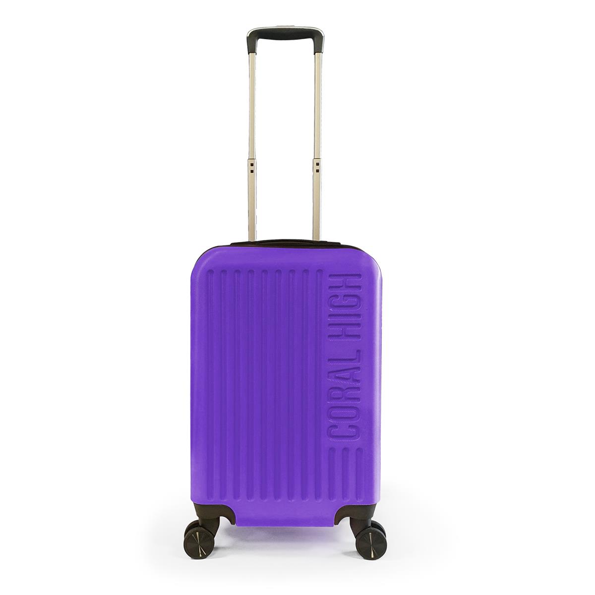 

Coral High ABS Purple Small Size Suitcase 16451