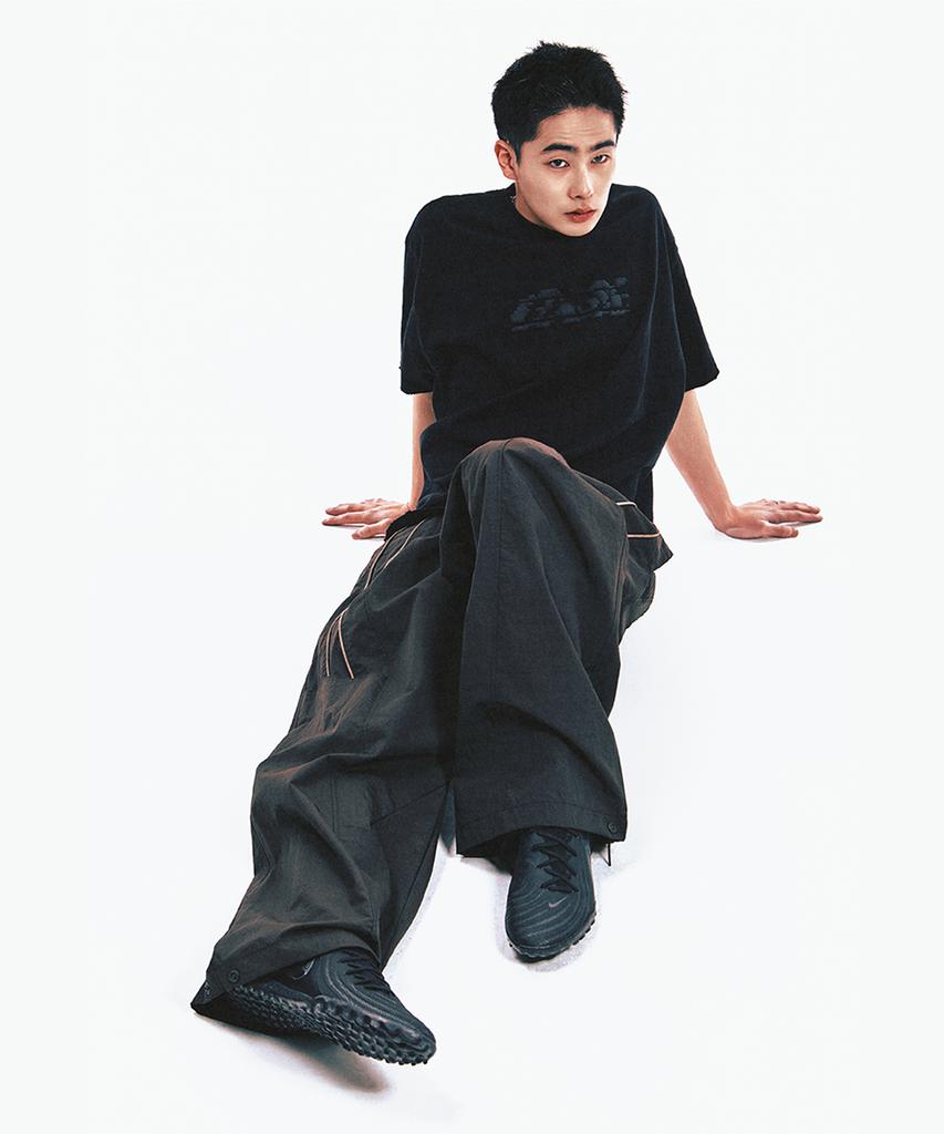 Endeuligseu Heavy Nylon Trimming Pants (Dark Brown)