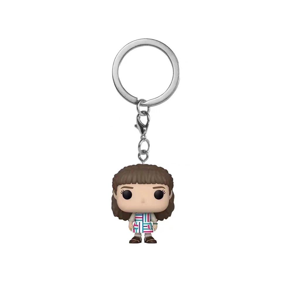 ELEVEN BARB DUSTIN DEMOGROGON Vinyl Action Figure Keychain Toys