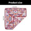 Floral Pocket Square Handkerchief for Men Square Hankies Bandana 13inch