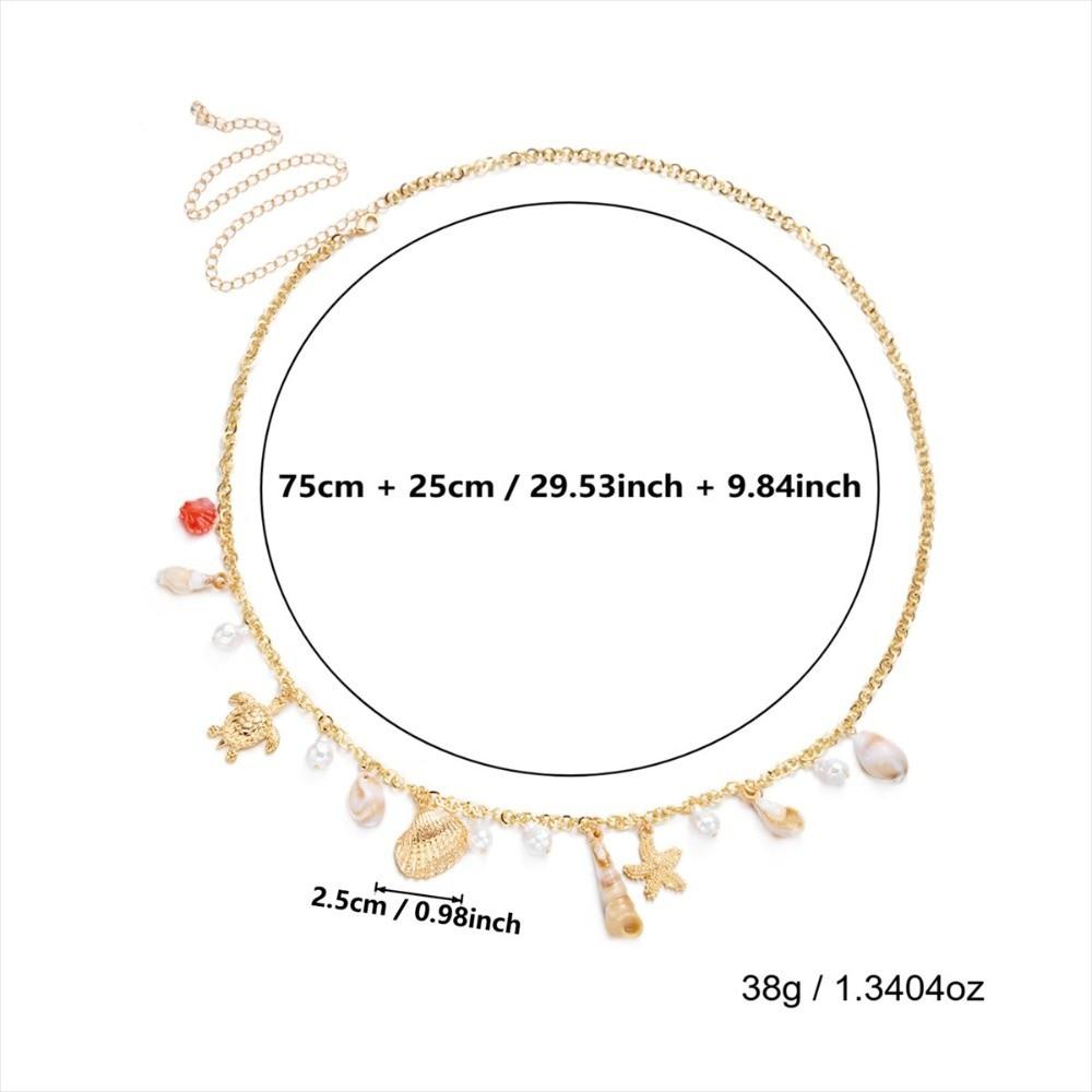Starfish Belly Chain Seashell Waistband New Body Chain Women