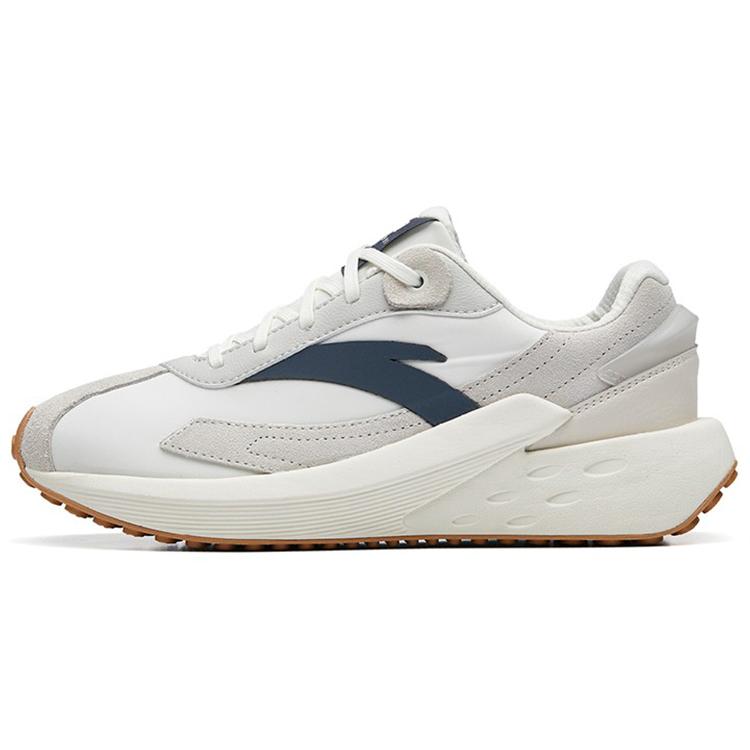 New Anta Icing Cushioning Anti-Slip And Wear-Resistant Low-Top Sports Casual Shoes Women's White Gray Blue Brown 922358856-5