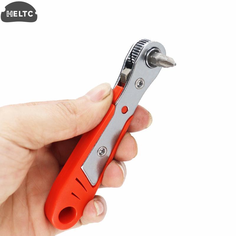 1 Stück Mini-Steckschlüsselschlüssel aus Kunststoff Ratsche Schnellratsche Ratschendreher Multifunktionaler Ratschendreher DIY Reparatur Handwerkzeuge