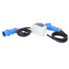 Tomada CEE 3 pinos AC 220-250V 16A com Medidor Digital LCD 220V Medidor de Eletricidade Digital para RV Carro Elétrico
