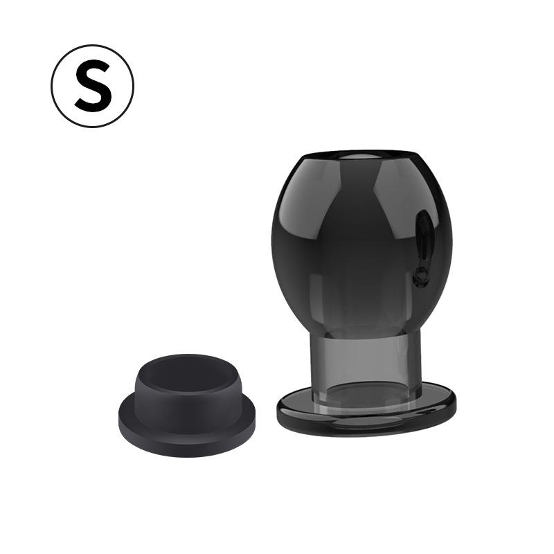 Hollow Anal Plug Anal Extender Dilator Butt Plug Peep Vagina and Aual Enema Sex Toys for Men Gay Sex Products Plug with