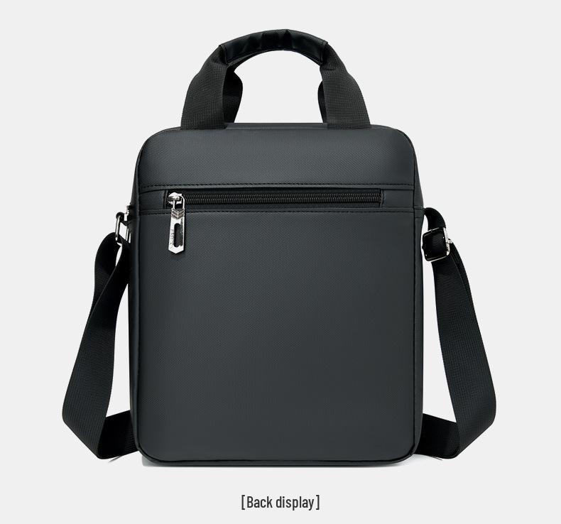 2024 Trendy Men's Large-Capacity Crossbody Business Shoulder and Tablet Bag