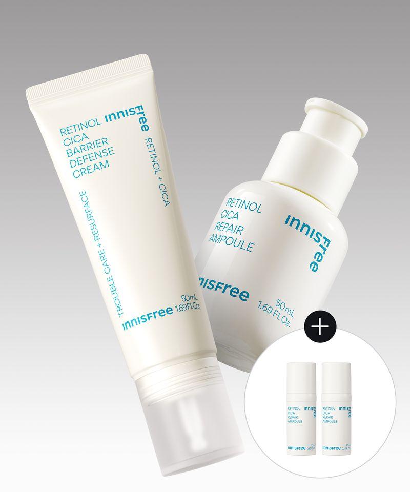 Retinol Cica Blemish Ampoule 50mL + Retinol Cica Blemish Barrier Cream 50mL