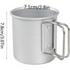Aluminum Camping Cups,Collapsible Water Cups,Outdoor Camping, Coffee Cups,Picnic Cups GuR800