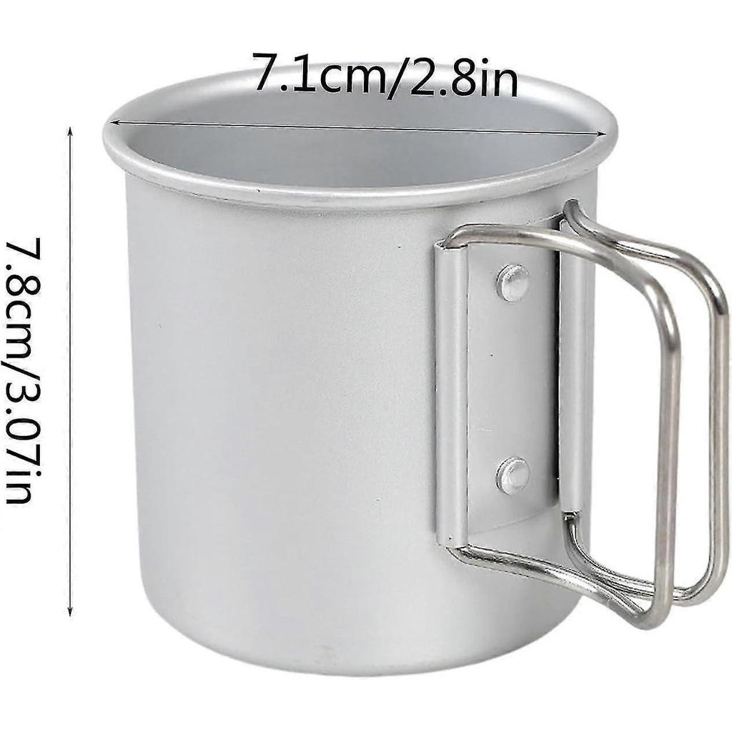 Aluminum Camping Cups,Collapsible Water Cups,Outdoor Camping, Coffee Cups,Picnic Cups GuR800