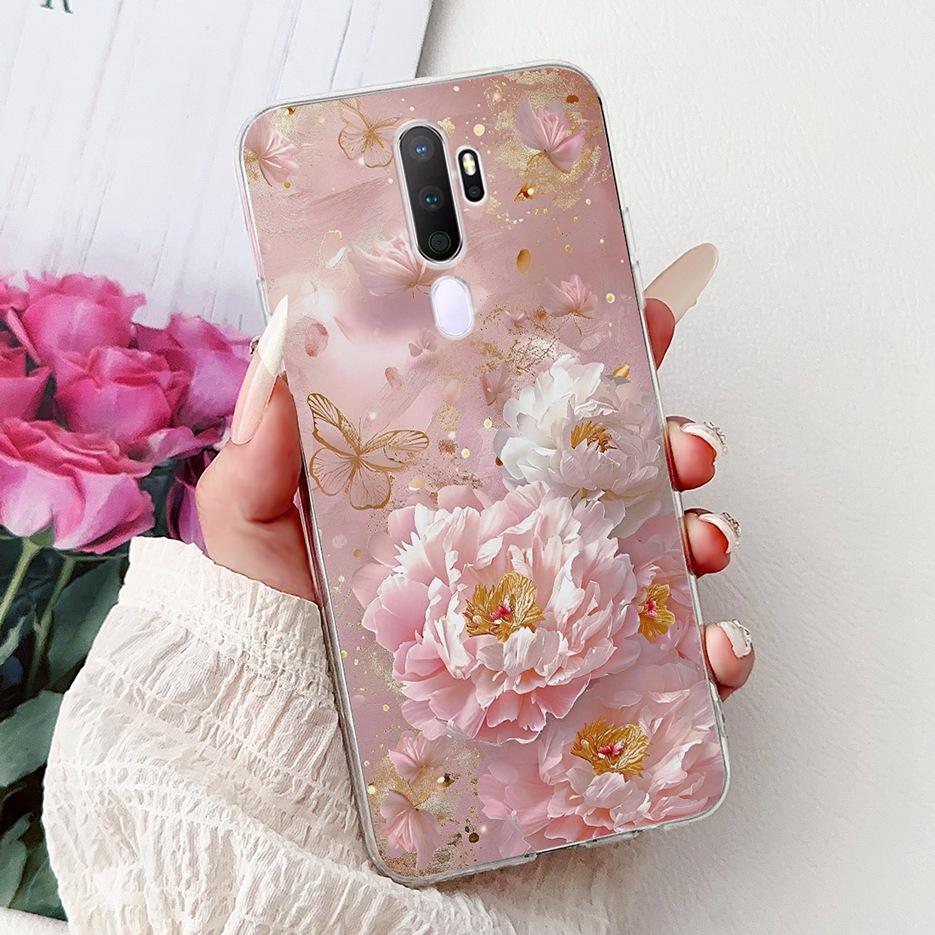 For Oppo A9 2020 Case Oppo A11x New Luxury Painted Cover Shockproof Phone Case For Oppo A5 2020 A92020 OppoA11x Soft Fundas Bags