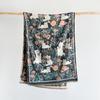 New cute cat scarf women's autumn and winter velvet thickened imitation cashmere shawl with warm scarf women