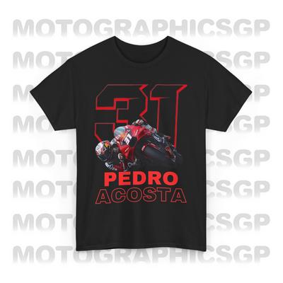 MotoGP Pedro Acosta 31 Catalunya T Shirt for Men Racing Fan Tops Casual Street Oversized Y2k T-Shirt GasGas Female Male Clothing