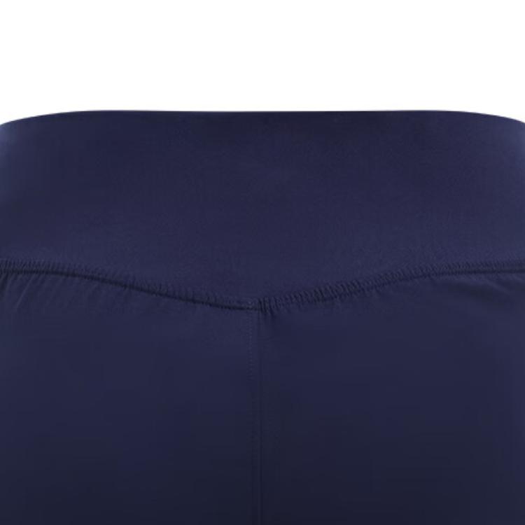 Under Armour Flex Woven Solid Color Two-In-One Loose Mid-Waist Three-Quarter Casual Shorts Women Shorts Dark-Blue 1376936-410