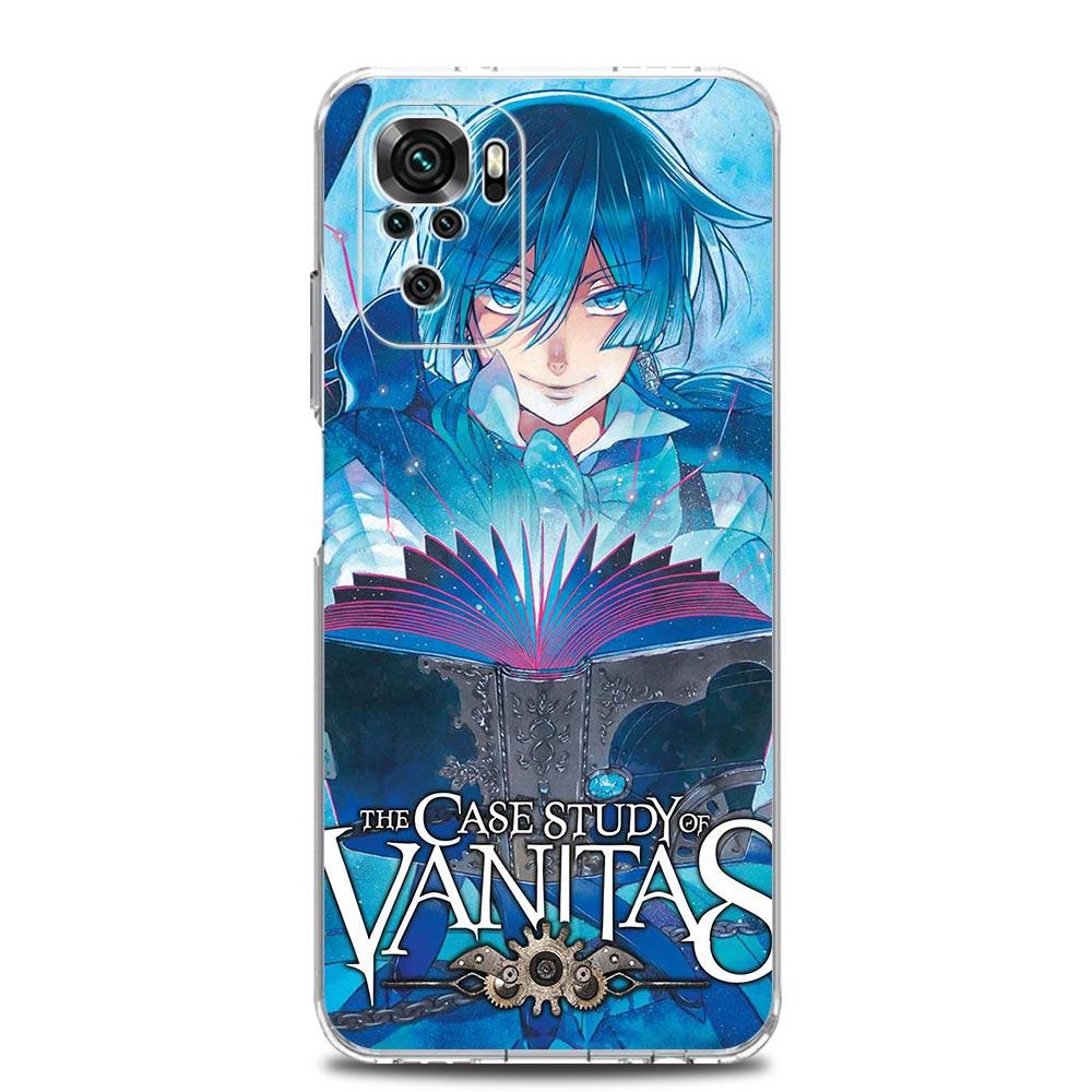 Anime The Case Study of Vanitas Phone Case For Xiaomi Redmi Note 11 9S 9 8 10 Pro 7 8T 9C 9A 8A K40 Pro 11T 5G Soft Clear Cover