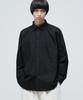 Heavyweight Oversized Oxford Shirt [Black]