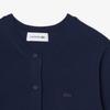 Lacoste Women's Light Cotton Crew Neck Cardigan AF5023-56G166