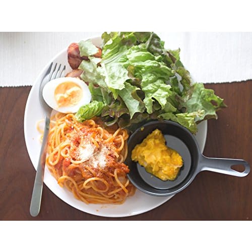 Pearl Metal Easy Cooking Iron Petit Grill Pan, 9cm, Set of 2, Made In Tsubame-Sanjo, Japan, HB-3280