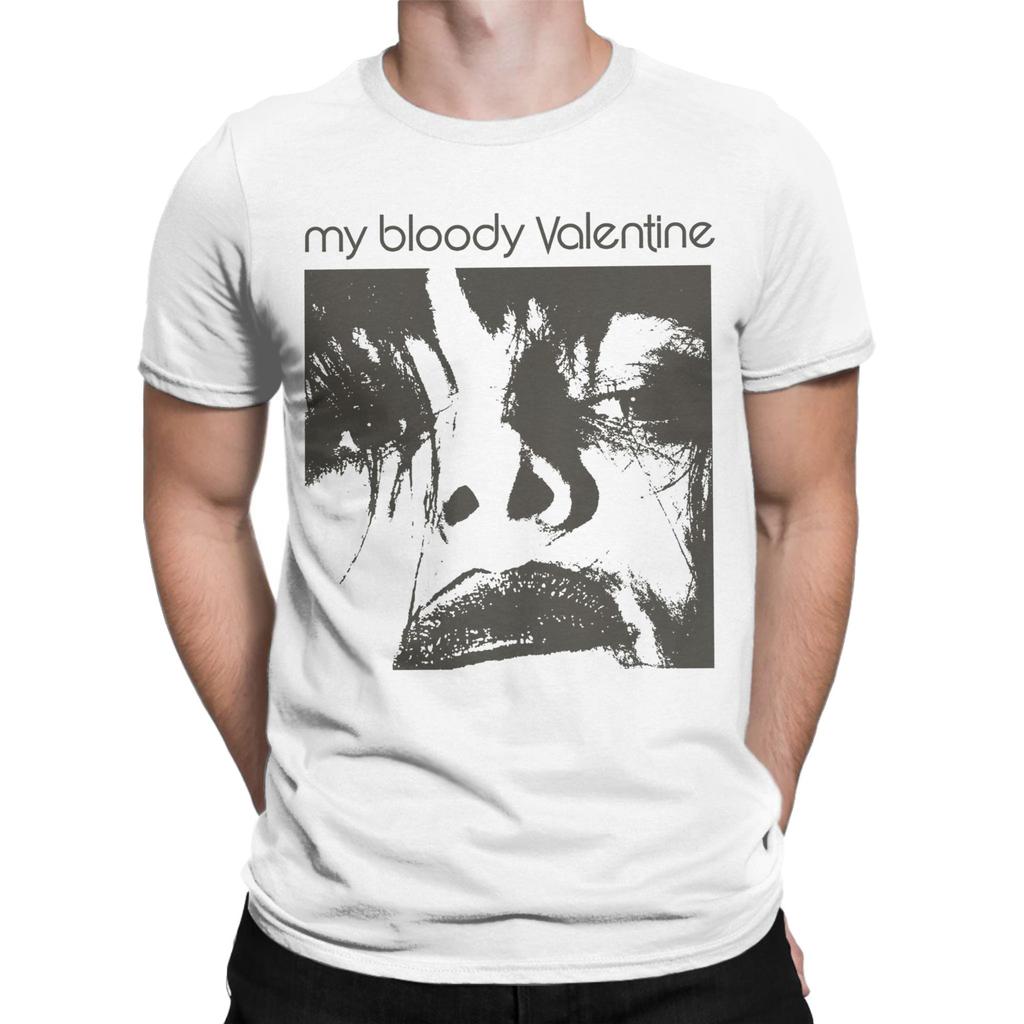 My Bloody Valentine T Shirts Men Cotton Fun TShirt Crew Neck Tee Shirt Short Sleeve Clothing Graphic