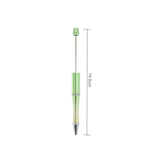 BetterJonny 10 Colors Bead Pens, Gradient Creative Beaded Ballpoint Pens for Office, DIY, Handmade, Pack of 20