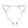 Gift Metal Letter Hair Hoop Party Ornament Zinc Zinc Alloy Crystal Headwear Christmas Antlers Hairband