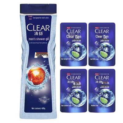 Clear Men's Oil Control Body Wash & Shampoo Set