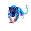 Multipurpose Decorative Vibrant Leopard Pattern Sticker Decal for Vehicle Surfaces On Motorcycle Car and Window