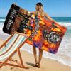 Name Custom Motörhead Print Beach Towel, Large Soft Quick Dry Towel for Beach Camping Swimming