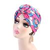 Damen Afrikanischer Druck Turban Hut Scrunchies Knoten Kopftuch Stretch Bandanas Party Kopfbedeckung Damen Kopftuch Haaraccessoires