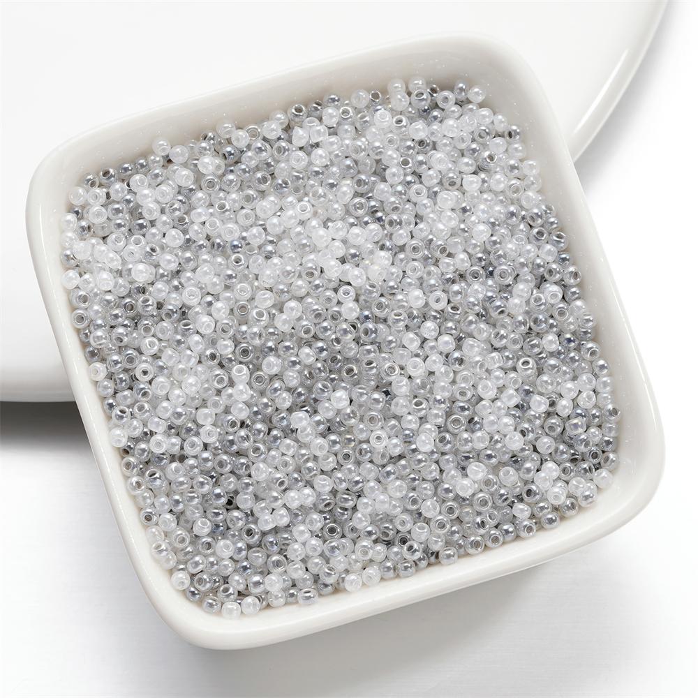 10g/Lot 2mm Mixed Color Glass Seed Beads Round Spacer Bead For DIY Earrings Bracelet Necklace Jewelry Making Accessories